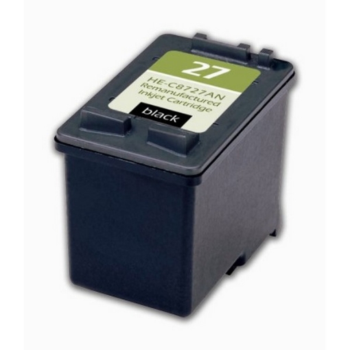 Picture of Compatible C8727AN (HP 27) Black Inkjet Cartridge (280 Yield)