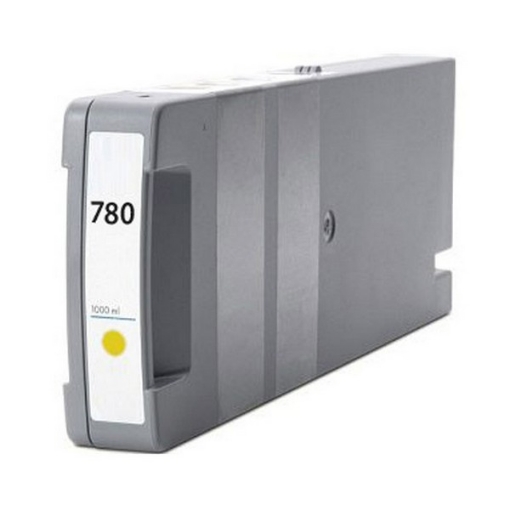 Picture of Compatible CB288A (HP 780) Yellow Low Solvent Inkjet Cartridge (500 ml)