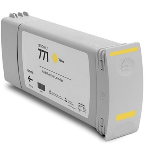 Picture of Compatible CE040A (HP 771) Yellow Ink Cartridge (775 ml)