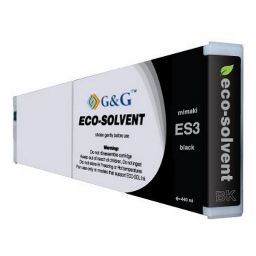 Picture of Compatible ES3 Bk-440 Black Eco Solvent Ink (440 ml)