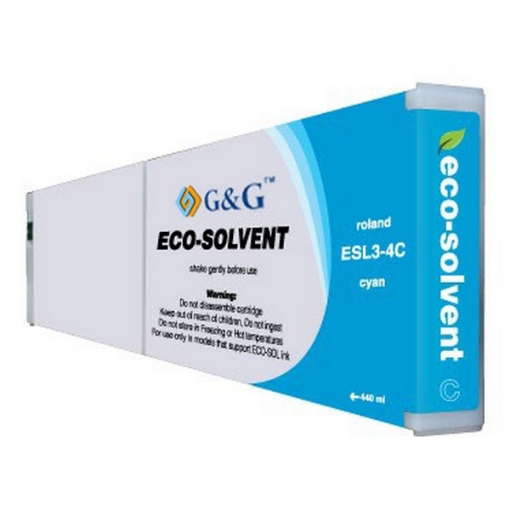 Picture of Compatible ESL3-4CY Cyan Eco Sol-Max Ink (440 ml)