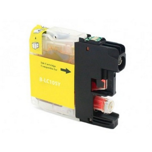 Picture of Compatible LC-105Y Extra High Yield Yellow Ink Cartridge (1200 Yield)