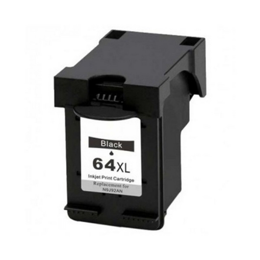 Picture of EcoSaver N9J92AN (HP 64XL) High Yield Black Ink Cartridge (450 Yield)