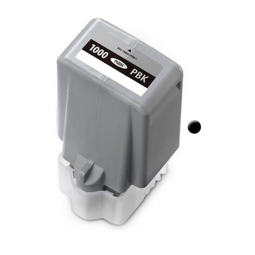 Picture of Compatible PFI-1000PBK (0546C002) Photo Black Pigment Ink Cartridge (80 ml)