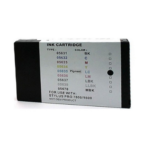 Picture of Compatible T563500 Light Cyan Pigment Inkjet Cartridge