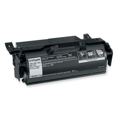 Picture of Lexmark Compatible T650H11A High Yield Black Toner Cartridge (25000 Yield)