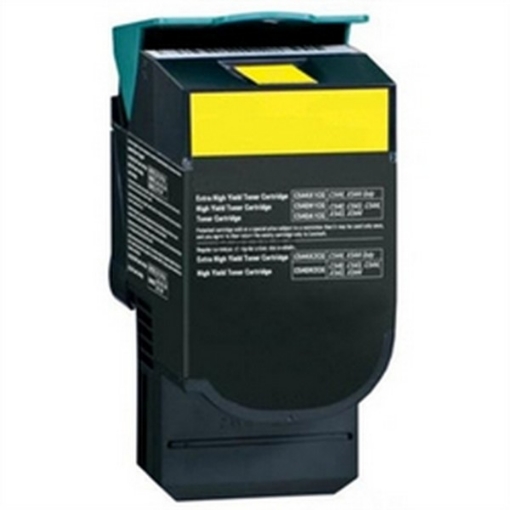 Picture of Compatible C544X2YG Yellow Toner Cartridge (4000 Yield)