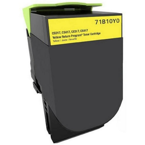 Picture of Compatible 71B10Y0 Yellow Toner Cartridge (2300 Yield)