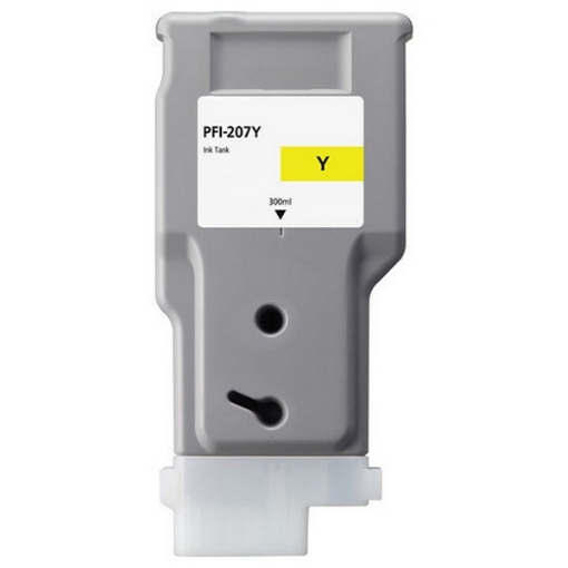 Picture of Compatible 8792B001 (PFI-207Y) Yellow Ink Cartridge (300 Yield)