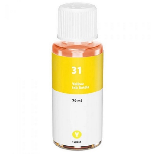 Picture of Compatible 1VU28AN (HP 31) Yellow Ink Bottle (8000 Yield)