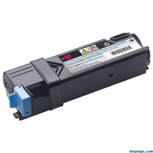 Picture of Compatible 2Y3CM (331-0717, 8WNV5) High Yield Magenta Toner Cartridge (2500 Yield)