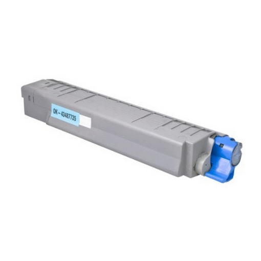 Picture of Compatible 43487735 Cyan Toner Cartridge (6000 Yield)